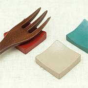 カトラリーレスト(3色セット)(28×28mm)